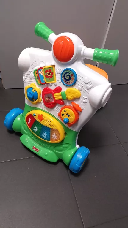 3IN1 MUSICAL RIDE-ON WALKER CHODZIK SMIKI 3W1