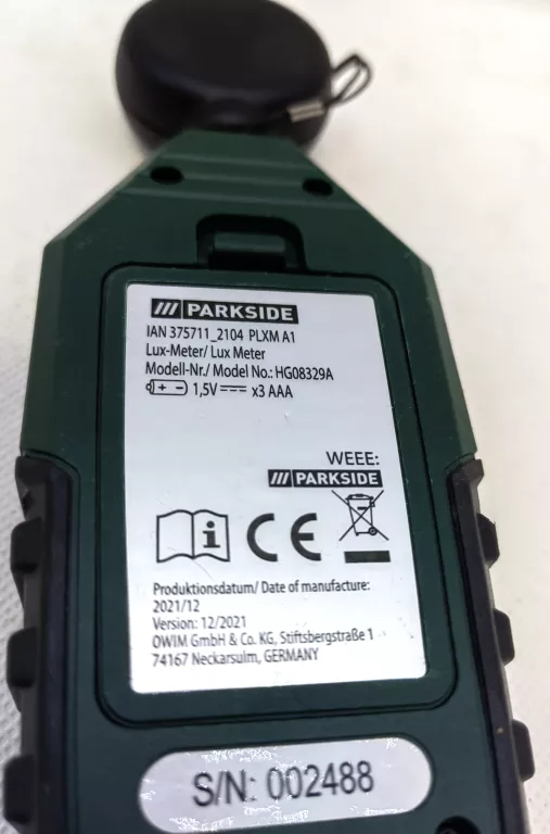 LUKSOMIERZ PARKSIDE HG08329A