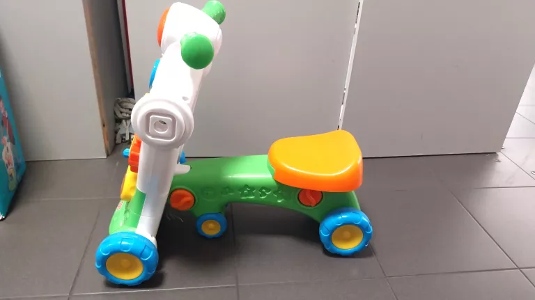 3IN1 MUSICAL RIDE-ON WALKER CHODZIK SMIKI 3W1