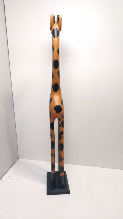 ŻYRAFA DREWNIANA FIGURKA