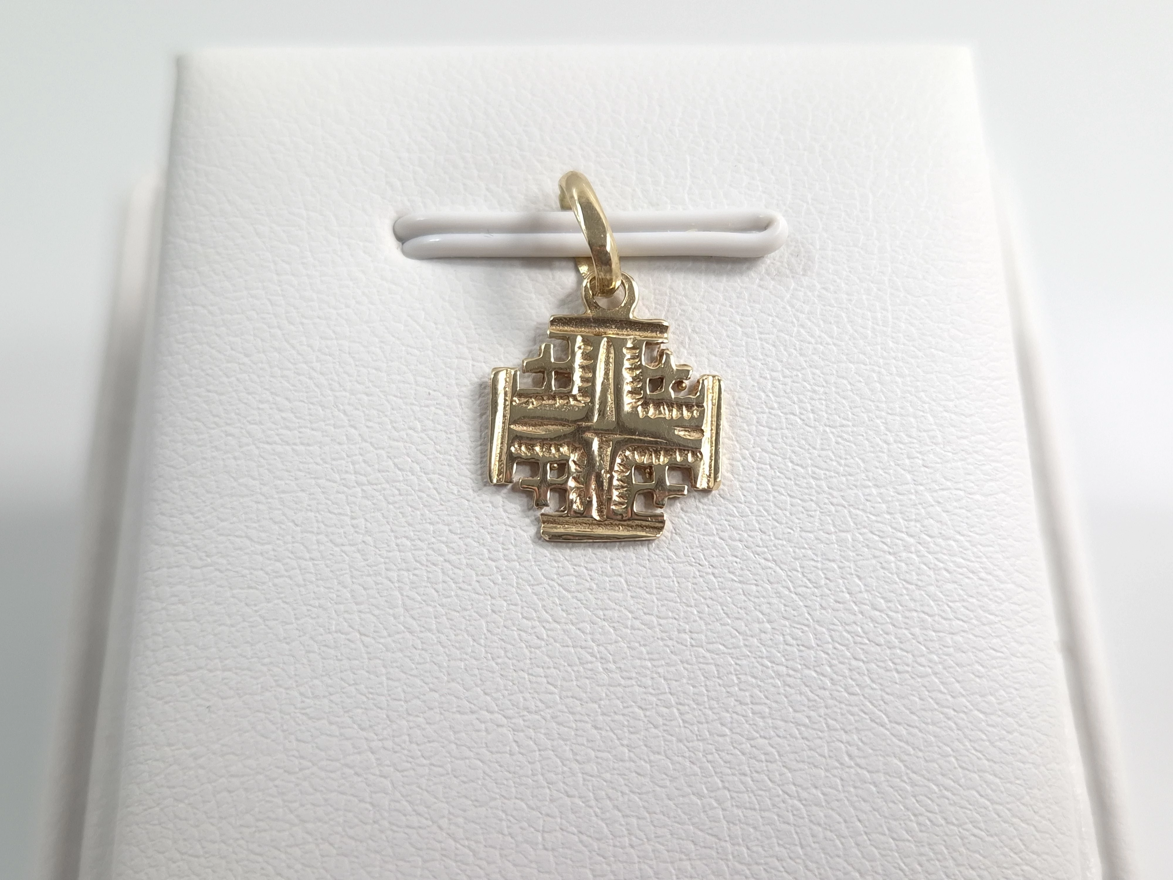 zloty-krzyzyk-jerusalem-114g-585-stan-11323-2