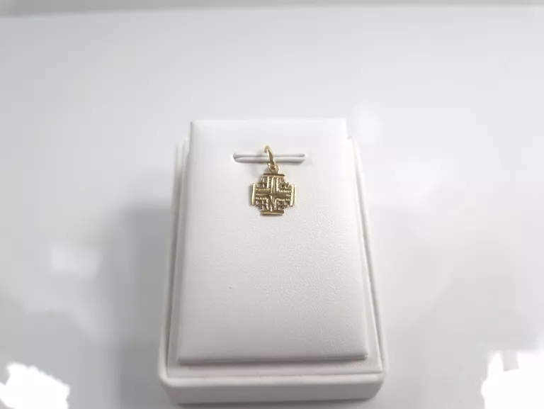 ZŁOTY KRZYŻYK JERUSALEM 1,14G 585