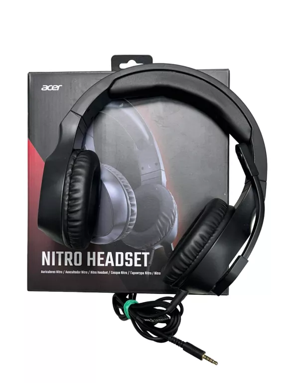 SŁUCHAWKI PRZEWODOWE NAUSZNE ACER NITRO
