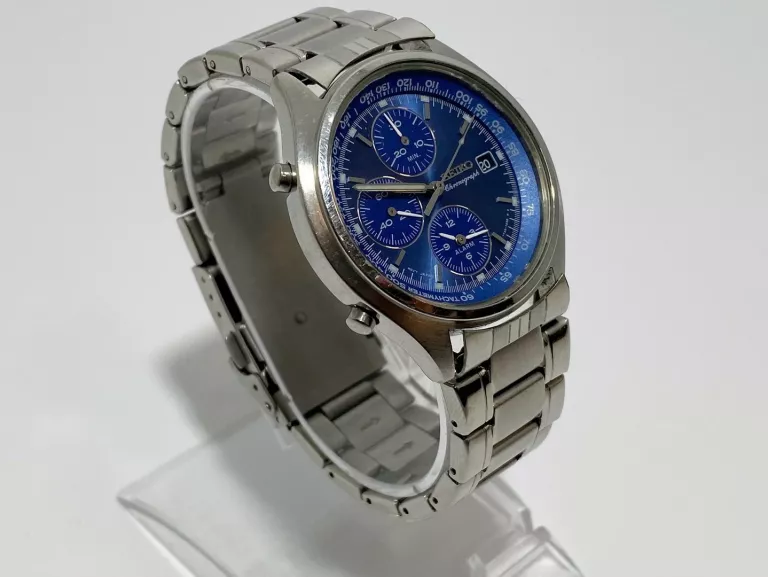 ZEGAREK SEIKO ALARM CHRONOGRAPH 7T32-7C60