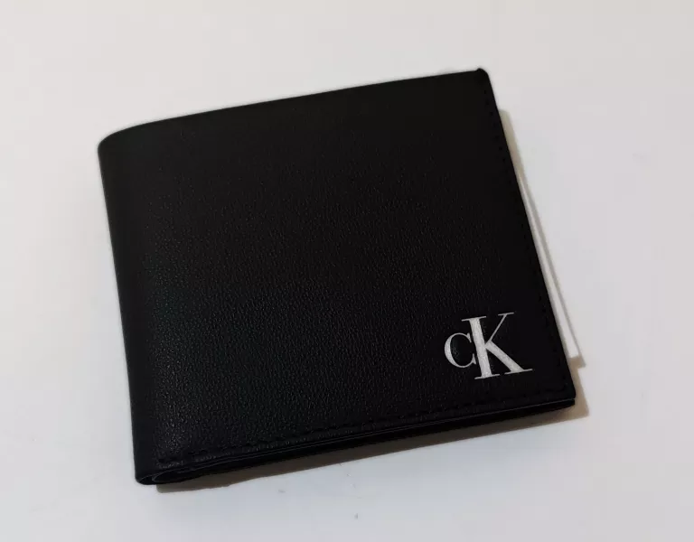 PORTFEL CALVIN KLEIN MĘSKI LOGO W PRAWYM DOLNYM ROGU
