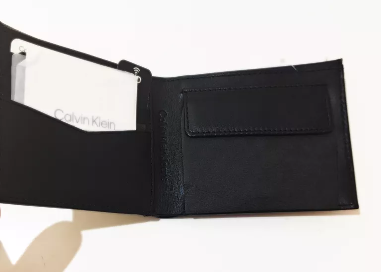PORTFEL CALVIN KLEIN MĘSKI LOGO W PRAWYM DOLNYM ROGU