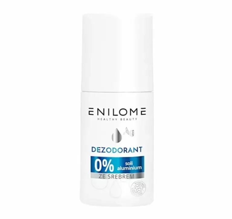 DEZODORANT ENILOME ZE SREBREM OCHRONA PRZED ZAPACHEM POTU 0% SOLI