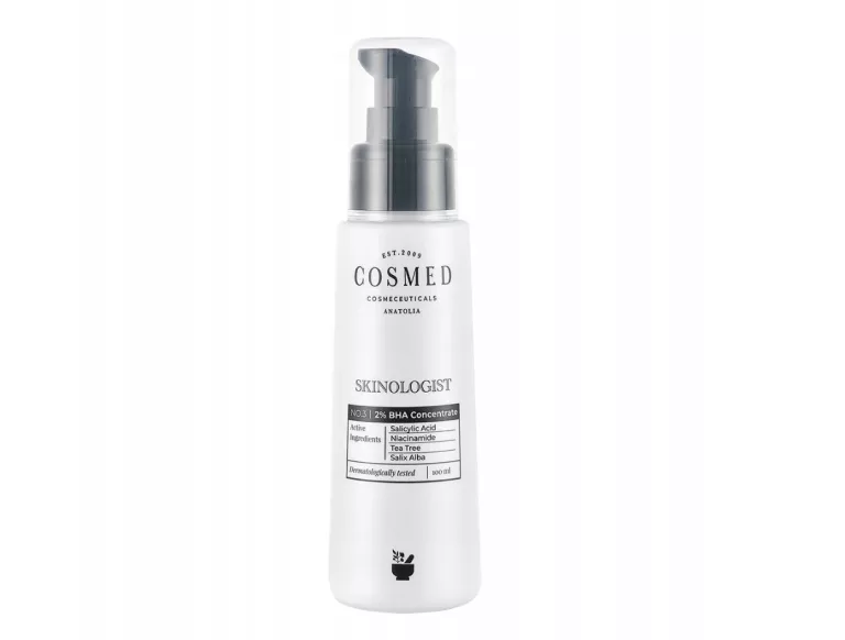 TONIK PRZECIW ZASKÓRNIKOM BHA 2% KWAS SALICYLOWY - COSMED, 100 ML