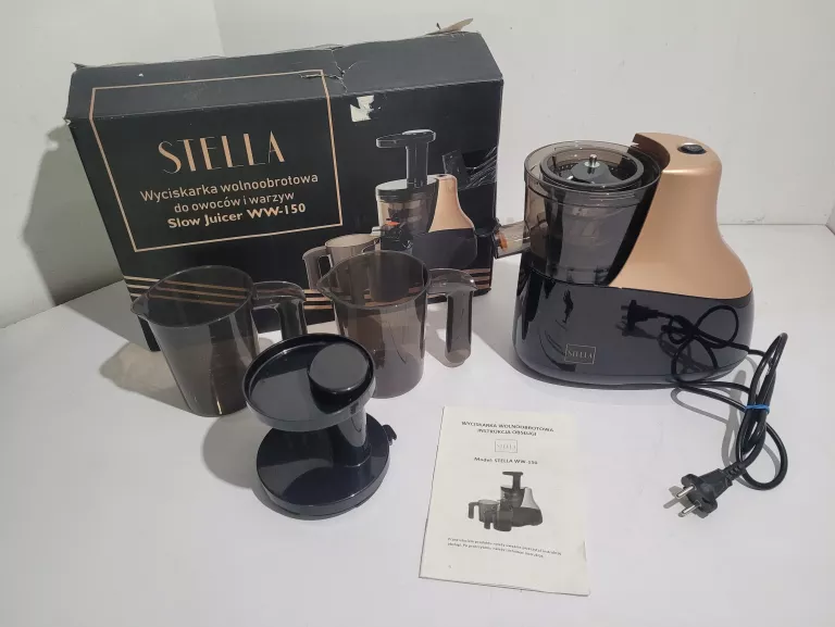 WYCISKARKA SOKOWIRÓWKA STELLA MODEL WW-150 ZESTAW