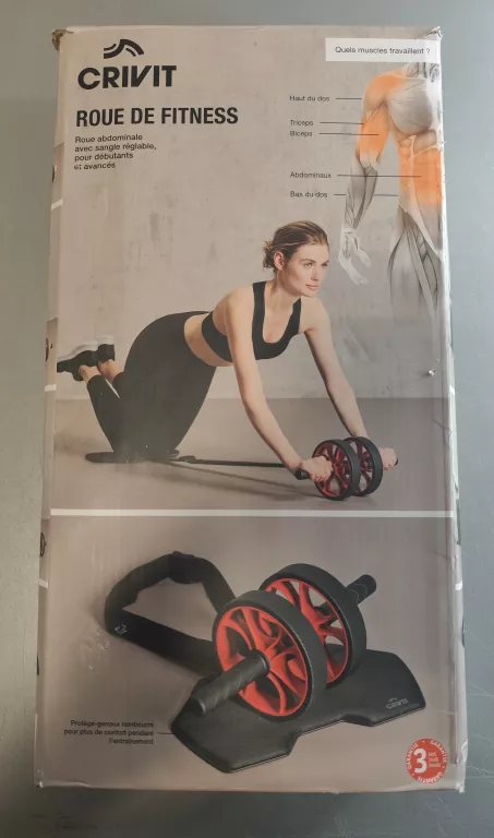 CRIVIT ROLER DO MIĘŚNI BRZUCHA