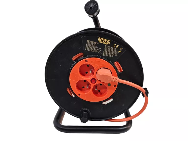 PRZEDŁUŻACZ BĘBNOWY NITEO TOOLS 4 GNIAZDA 15M 3 X 1,5MM 170059-CR-02