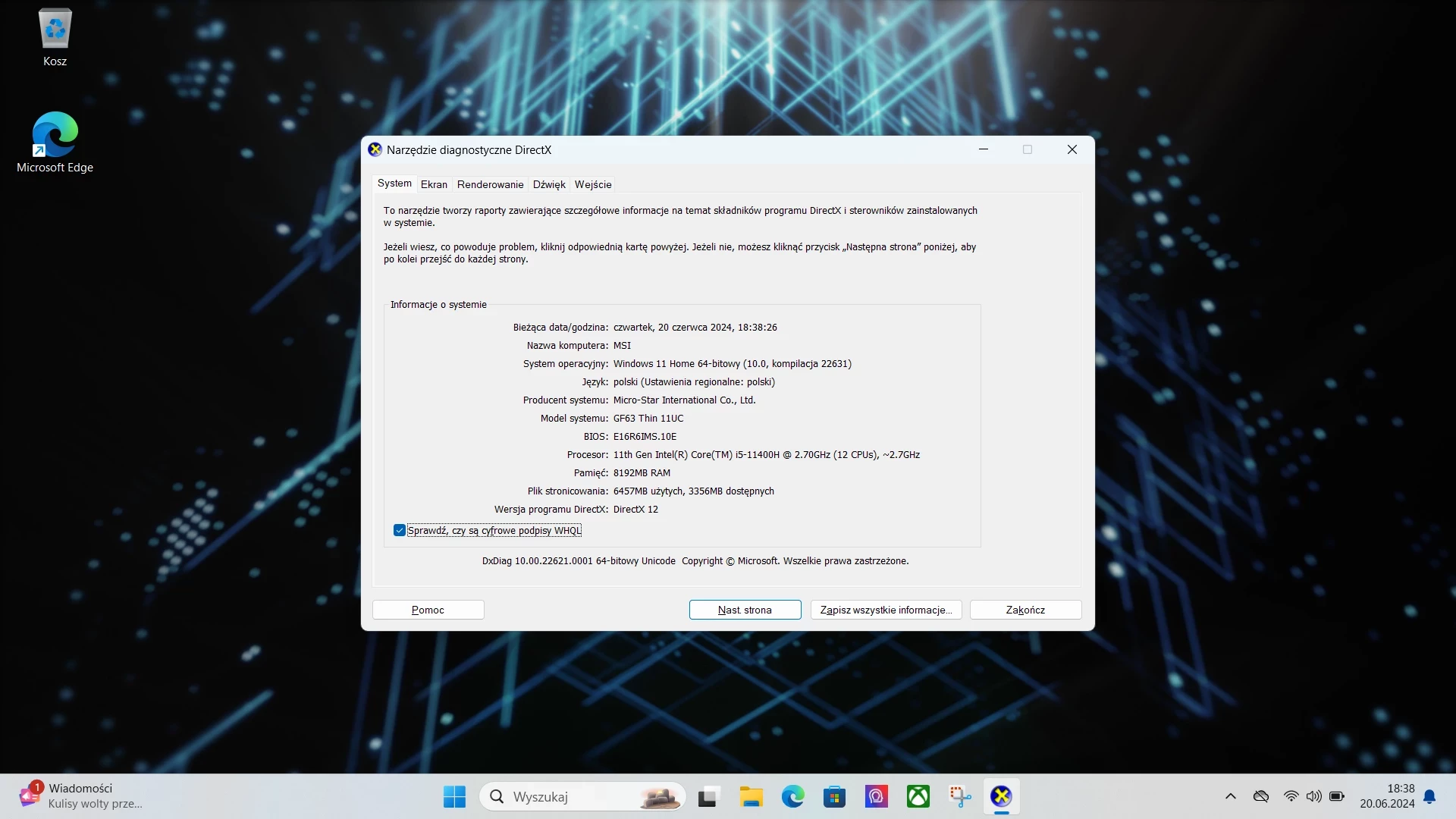 laptop-msi-gf63-thin-11uc-i5-11400h-8gb-512gb-ssd-rtx-3050-156-win11-wielkosc-pamieci-ram-8-gb