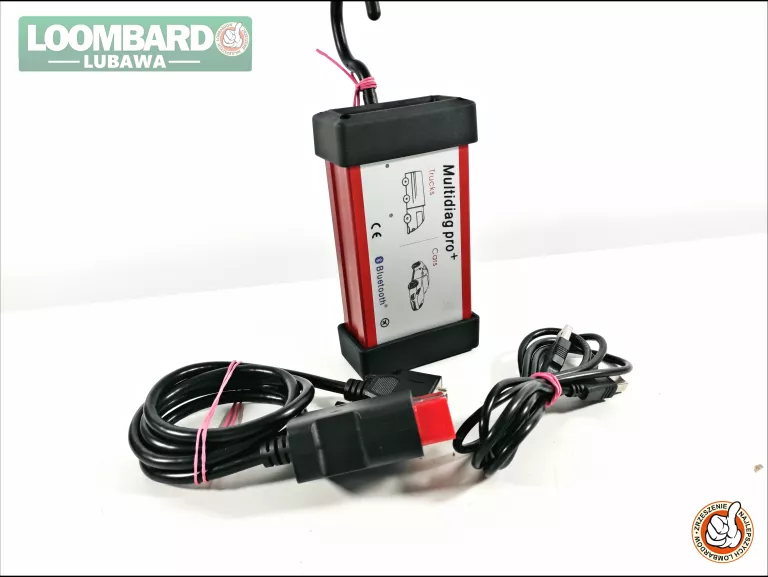 KOMPUTER DIAGNOSTYCZNY OBD II MULTIDIAG PRO BT + PROGRAM NA LAPTOPA
