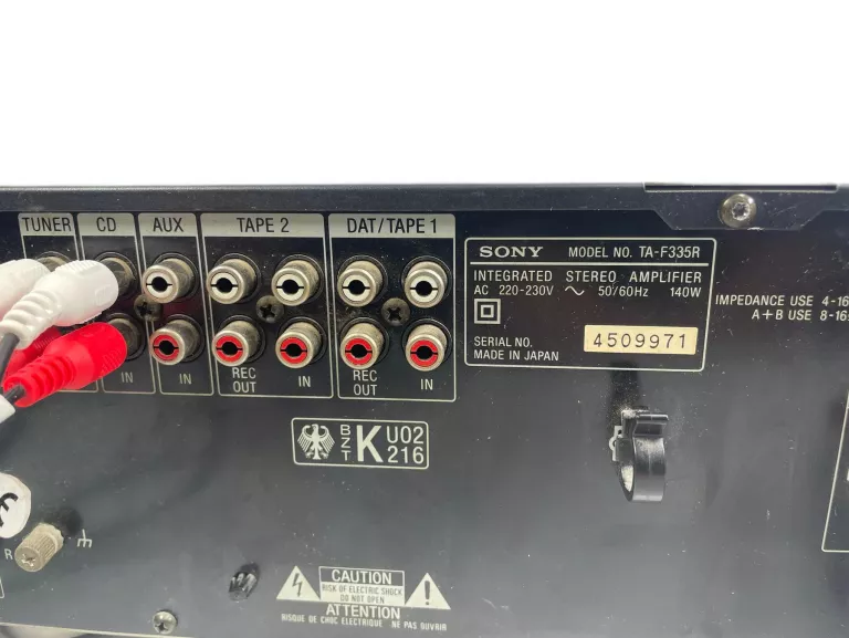 WZMACNIACZ SONY TA-F335R