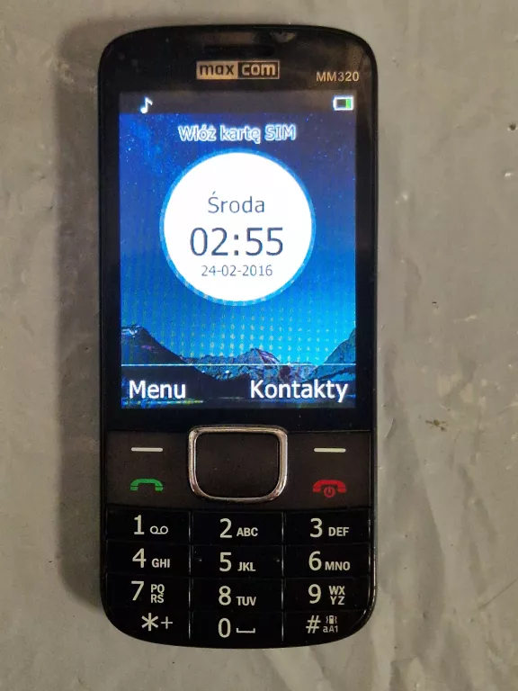 TELEFON MAXCOM MM320
