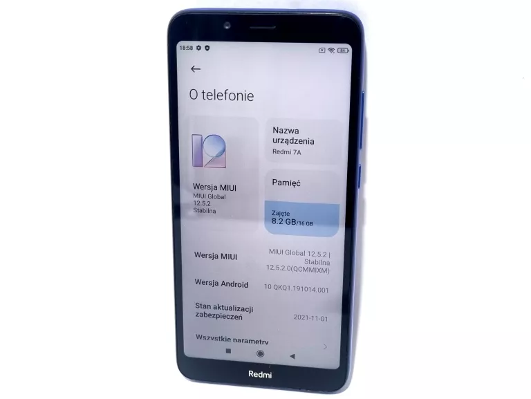 XIAOMI REDMI 7A 2/16GB DUAL SIM ANDROID 10