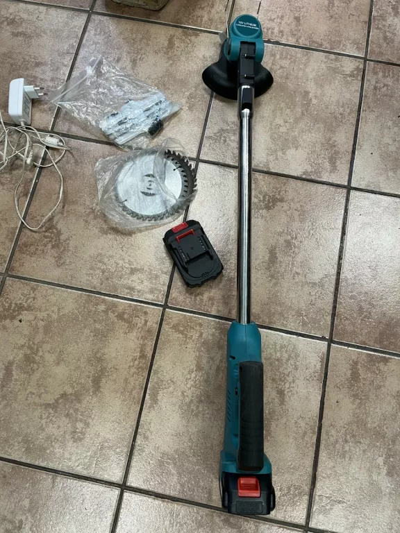 PODKASZARKA 18V + 2 AKUMULATORY ZESTAW AKCESORIA
