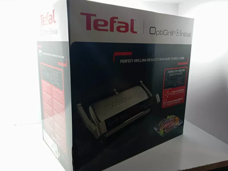 KONTAKTOWY GRILL ELEKTRYCZNY TEFAL GC706D34 SREBRNY/SZARY 2000 W