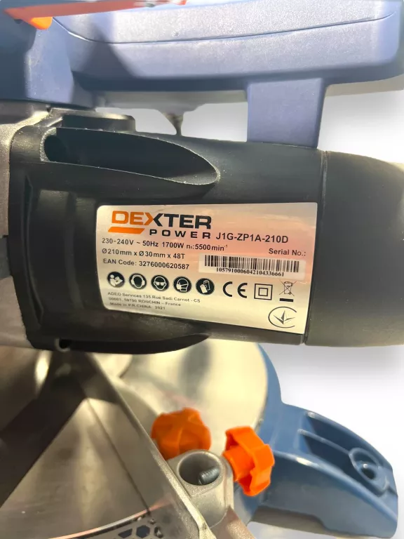 PIŁA UKOŚNICA DEXTER POWER J1G-ZP1A-210 210MM 1700W