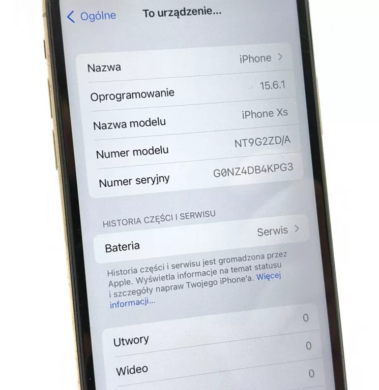 APPLE IPHONE XS 64GB GOLD - BATERIA 79%