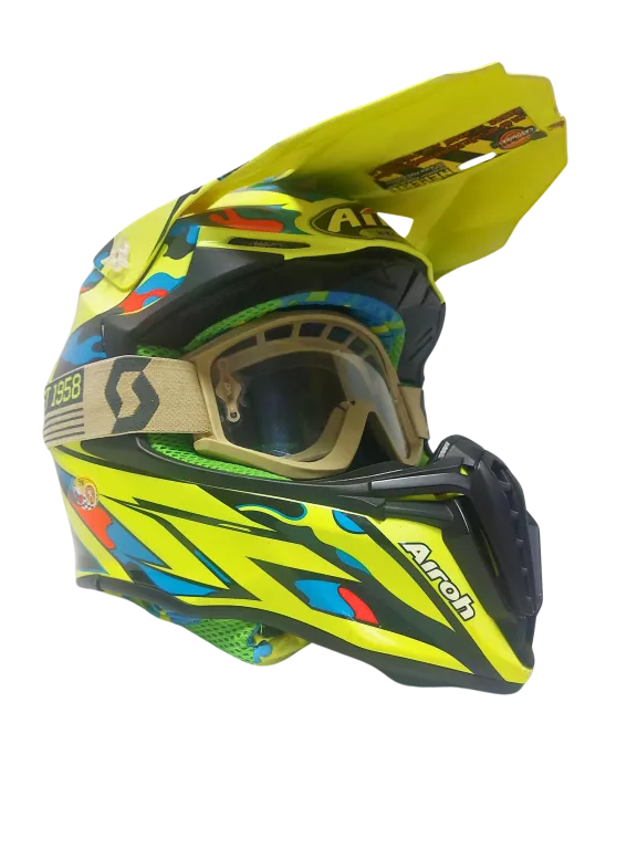 KASK MOTOCYKLOWY AIROH AVIATOR 2.2 TC222 CROSS ENDURO QUAD
