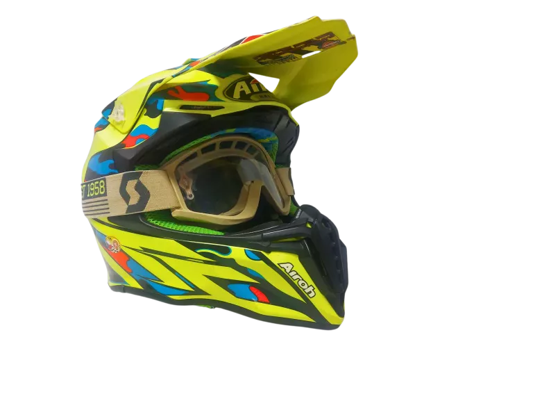KASK MOTOCYKLOWY AIROH AVIATOR 2.2 TC222 CROSS ENDURO QUAD