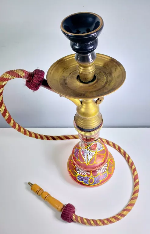 SHISHA WODNA FAJKA RĘCZNIE MALOWANA EGIPSKA