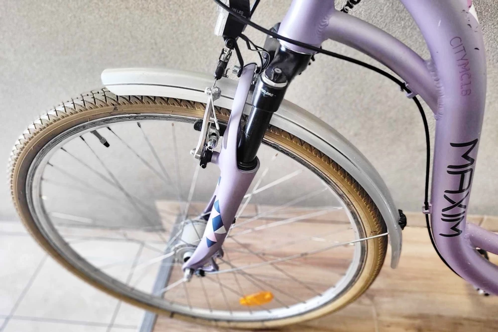 rower-fioletowy-maxim-damka-kola-28-rama-18-stan-uzywany