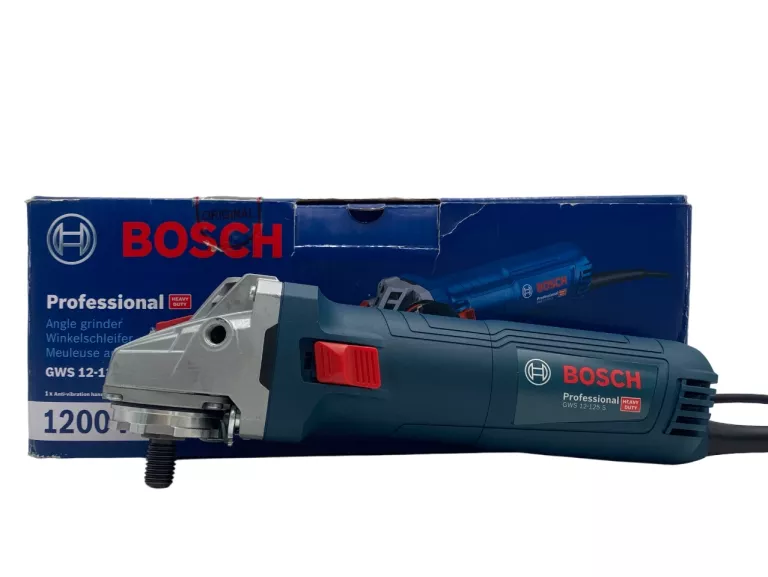 SZLIFIERKA KĄTOWA BOSCH GWS 12-125 S JAK NOWA !!!