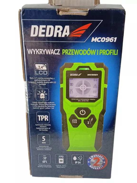 WYKRYWACZ PROFILI, WYKRYWACZ PRZEWODÓW DEDRA MC0961