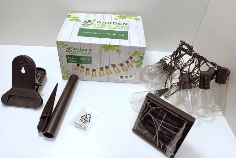 ŁAŃCUCH SOLARNY 10 LED GARDEN DREAM