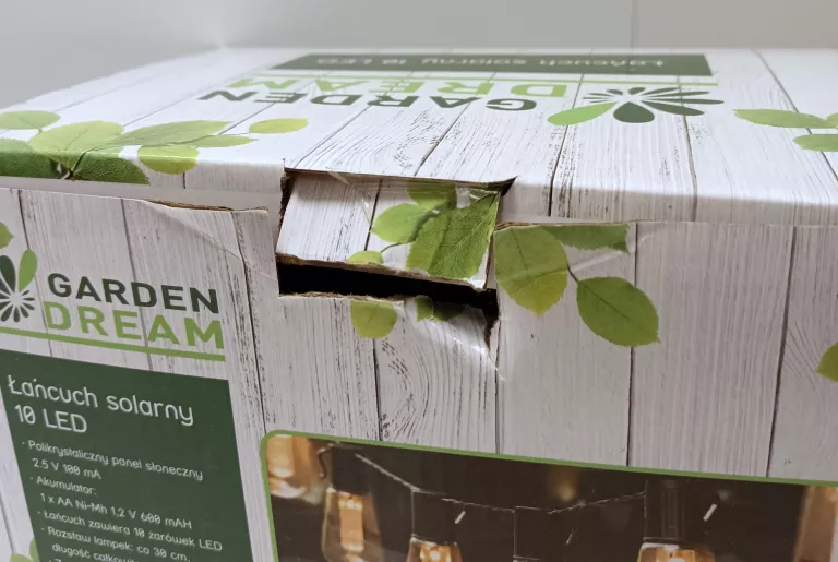 ŁAŃCUCH SOLARNY 10 LED GARDEN DREAM