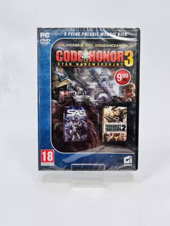 GRA PC CODE OF HONOR 3 STAN NADZWYCZAJNY * IGŁA *