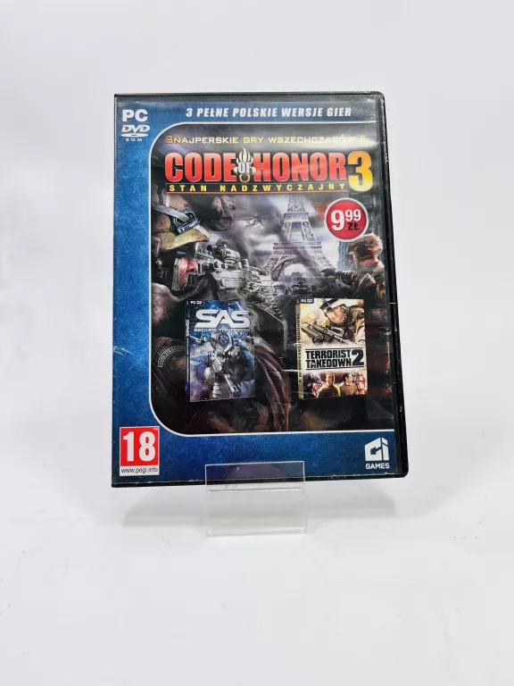 GRA PC CODE OF HONOR 3 STAN NADZWYCZAJNY * IGŁA *