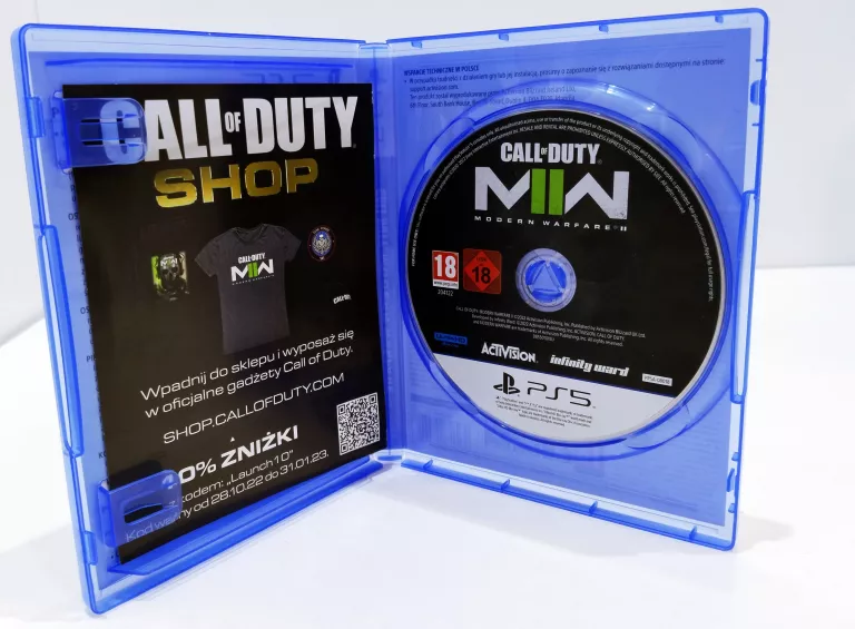 CALL OF DUTY MW2 - MODERN WARFARE 2 PL (PS5) + STEELBOOK