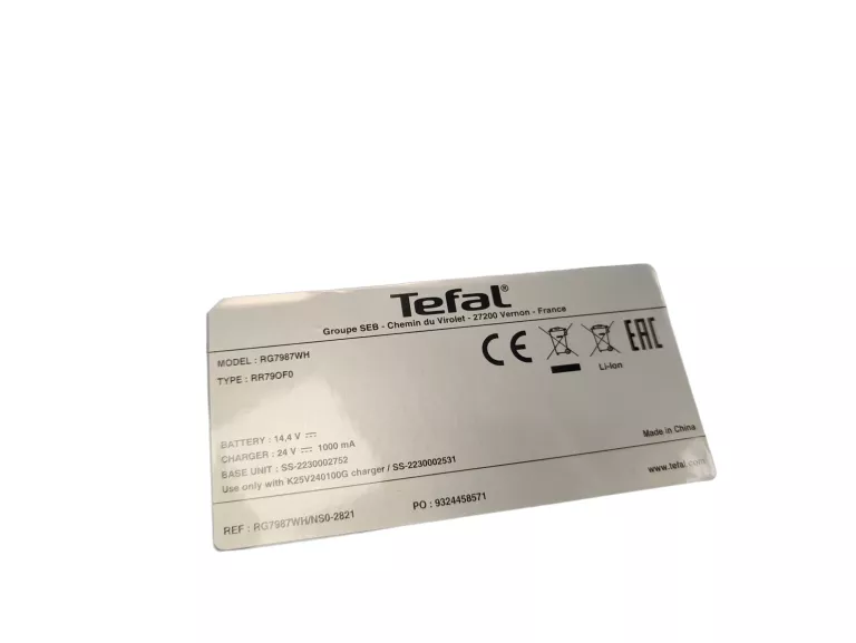 ROBOT SPRZĄTAJĄCY TEFAL X-PLORER SERIE 95 RG7987