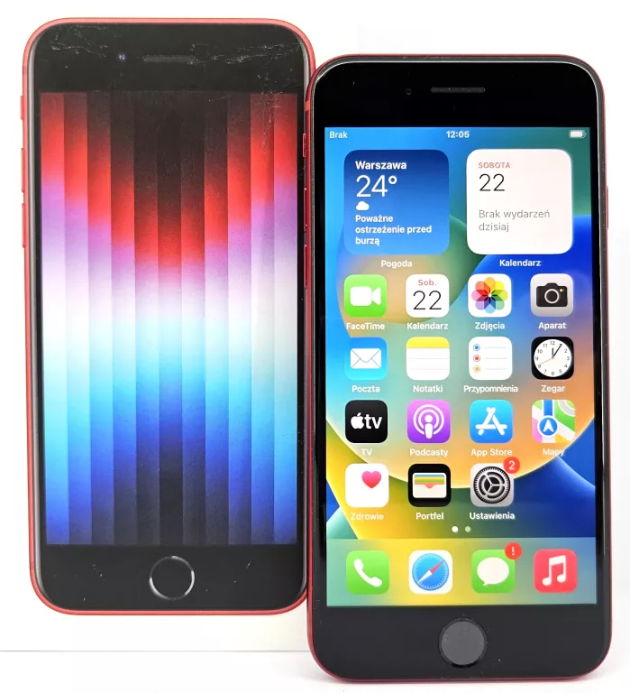 TELEFON APPLE IPHONE SE 2022 64GB 100% KONDYCJI MMXH3PM/A