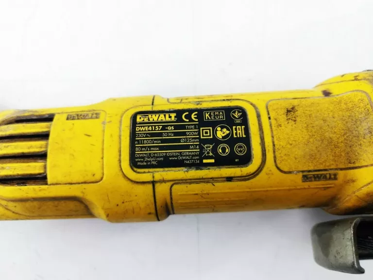 SZLIFIERKA KĄTOWA DEWALT DWE4157