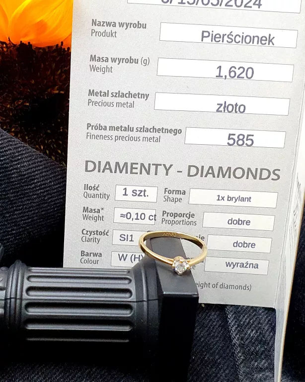 zloty-585-pierscionek-z-brylantem-010ct-162g-rozmiarsrednica-wew-mm-252067
