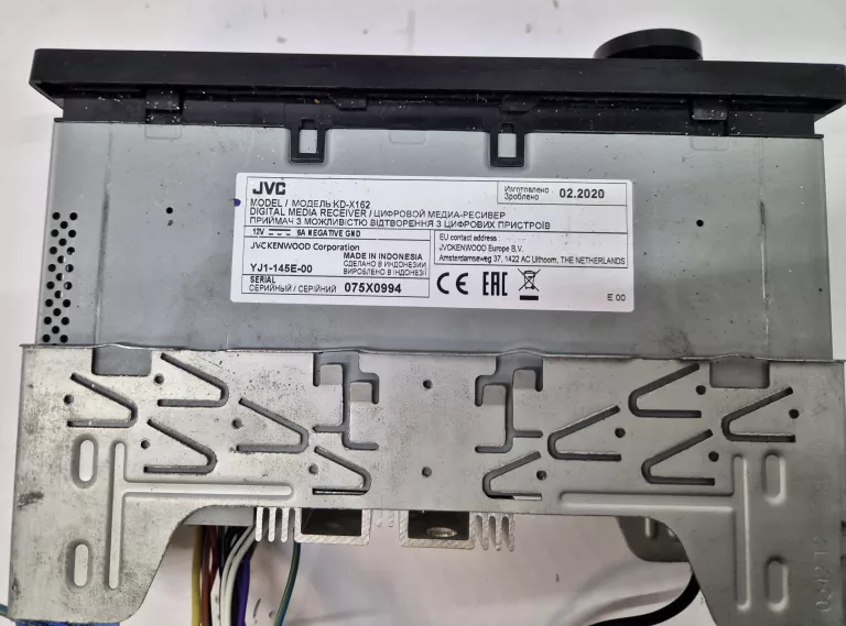 RADIO SAMOCHODOWE JVC KD-X162