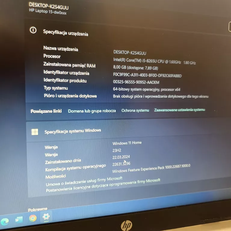 laptop-hp-15-dw0019nw-i58gb256g-rodzaj-karty-graficznej-grafika-zintegrowana