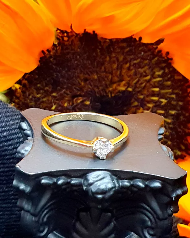 zloty-585-pierscionek-z-brylantem-010ct-162g-rodzaj-wyrob-jubilerski