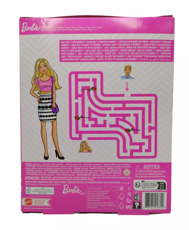 BARBIE ZESTAW LALKA KEN + BARBIE DLH76 MATTEL
