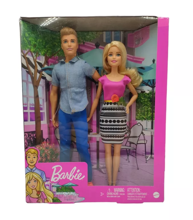 BARBIE ZESTAW LALKA KEN + BARBIE DLH76 MATTEL