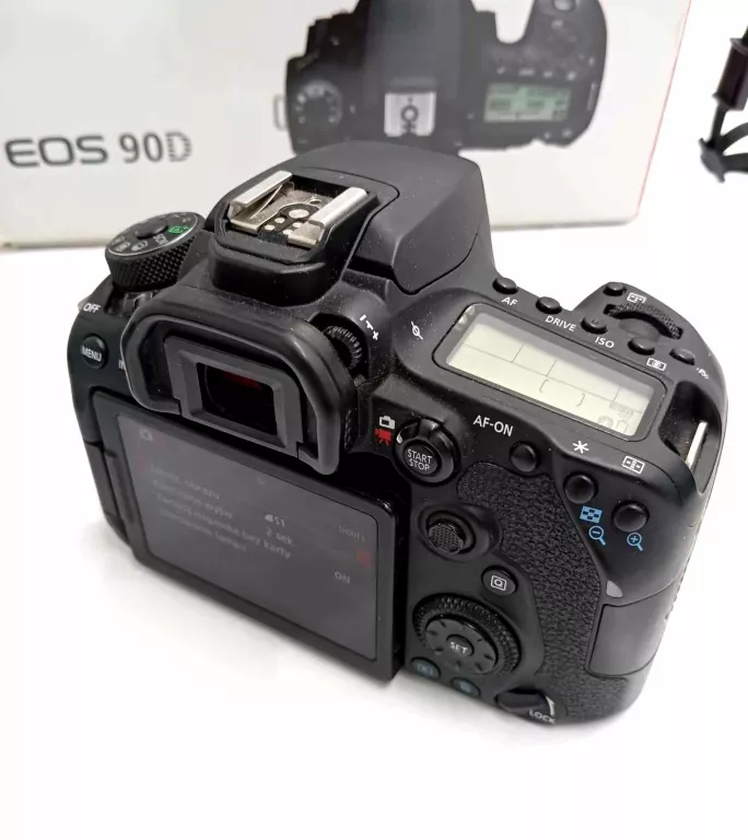 APARAT CANON EOS 90 D MEGA ZESTAW