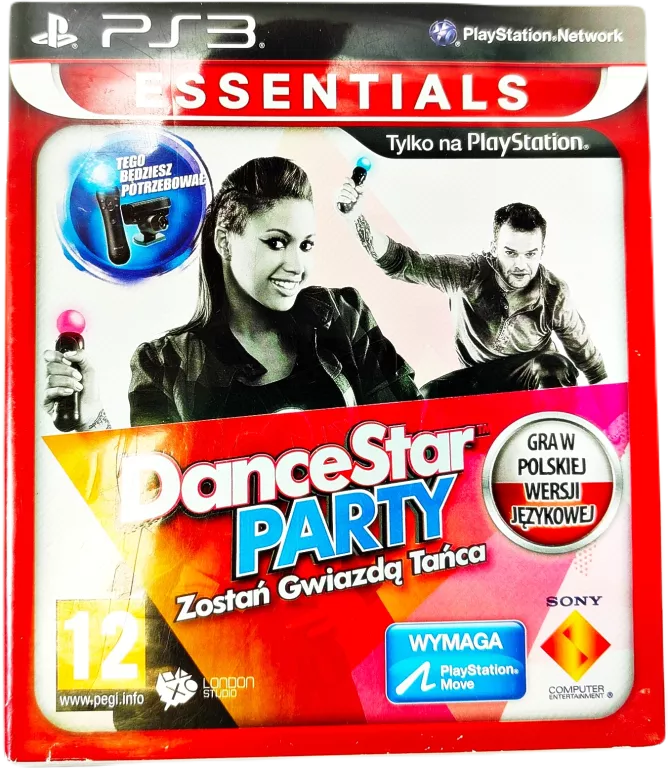 GRA NA PS3 DANCESTAR PARTY ZOSTAŃ GWIAZDĄ TAŃCA SONY PLAYSTATION 3 (PS3)