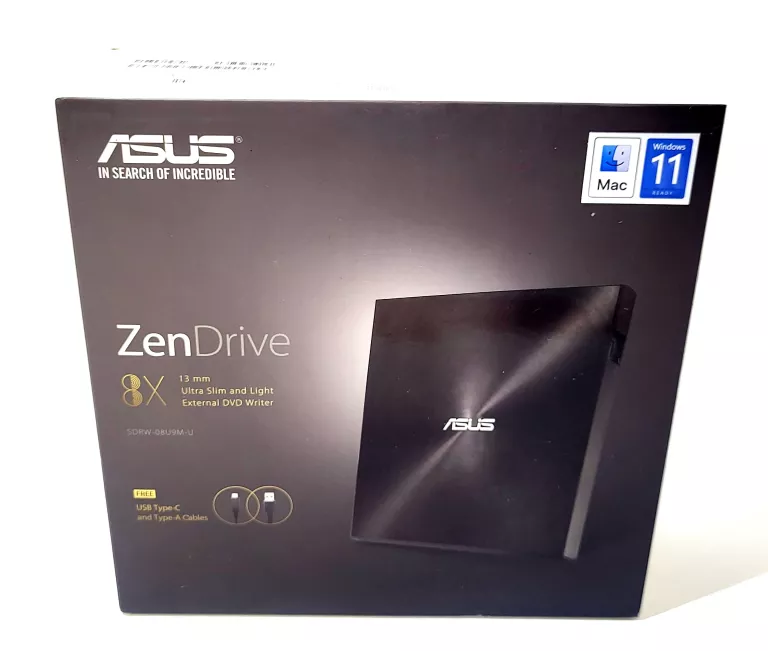 NAGRYWARKA DVD ZEWNĘTRZNA ASUS ZENDRIVE