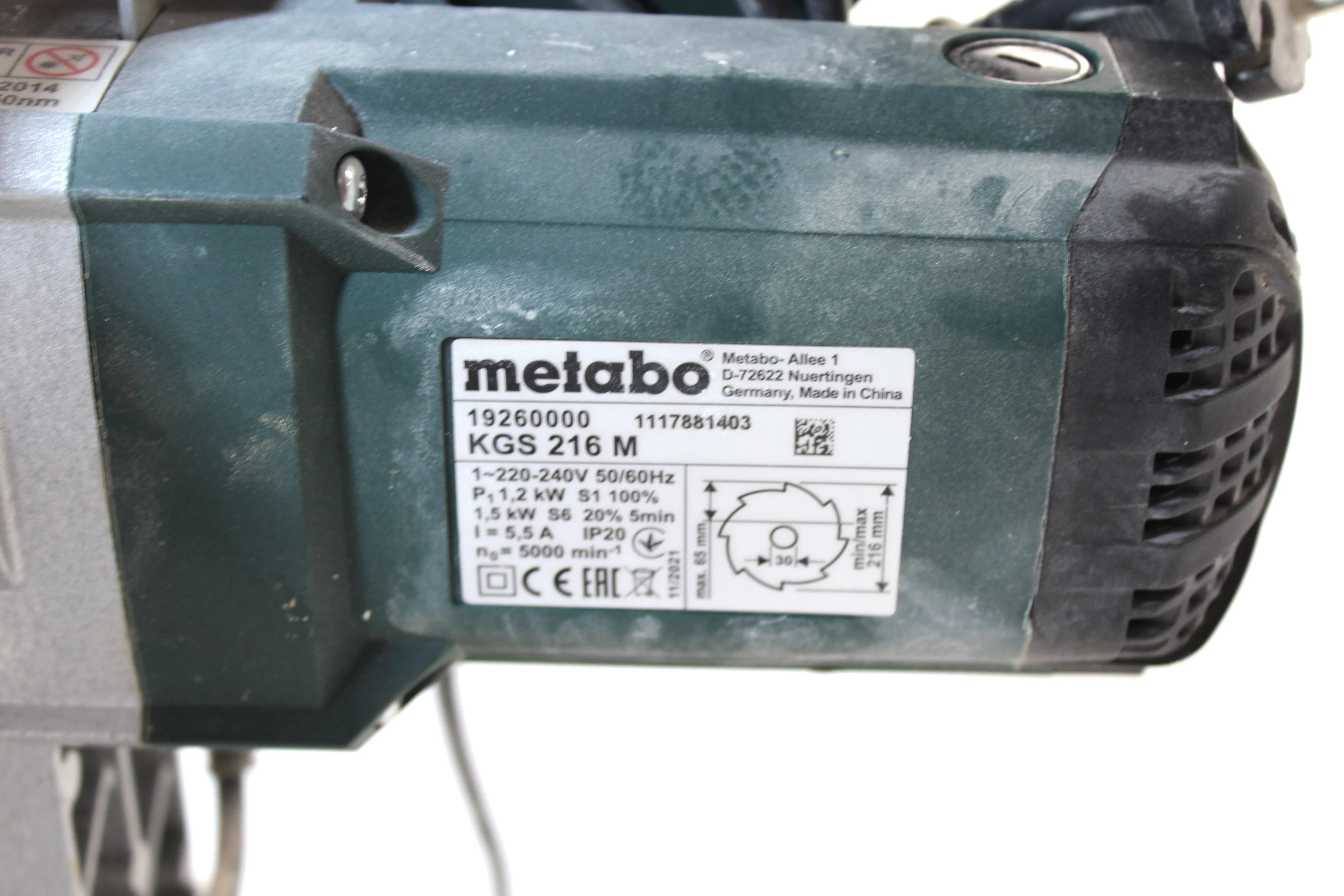 pila-ukosnica-metabo-kgs-216m-kod-producenta-10721005