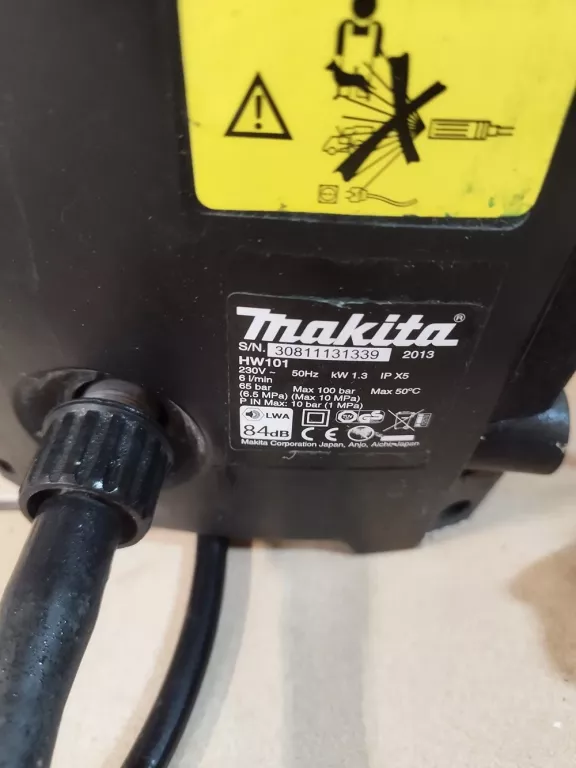 MYJKA WYSOKOCIŚNIENIOWA MAKITA HW 101