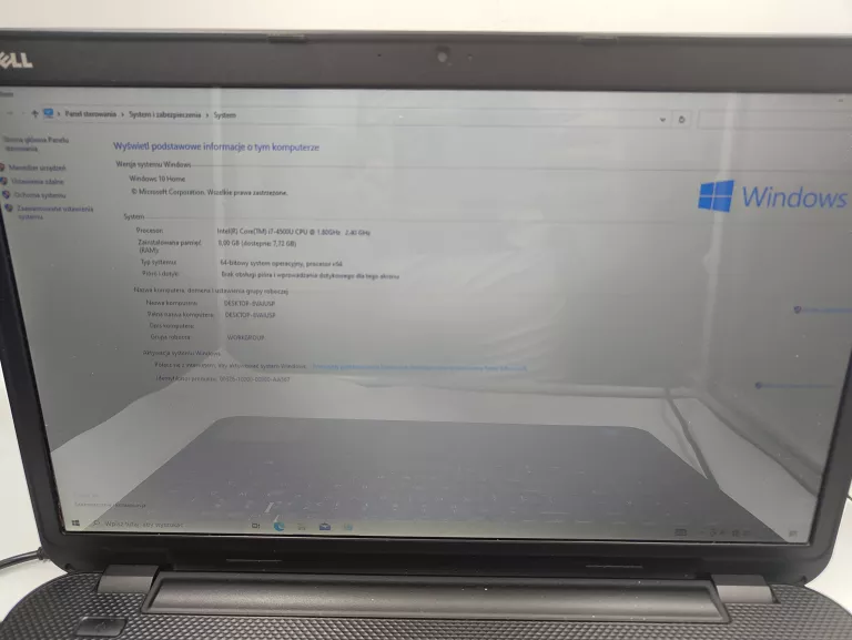 LAPTOP DELL INSPIRON 17 3737 -1000/8GB + TORBA